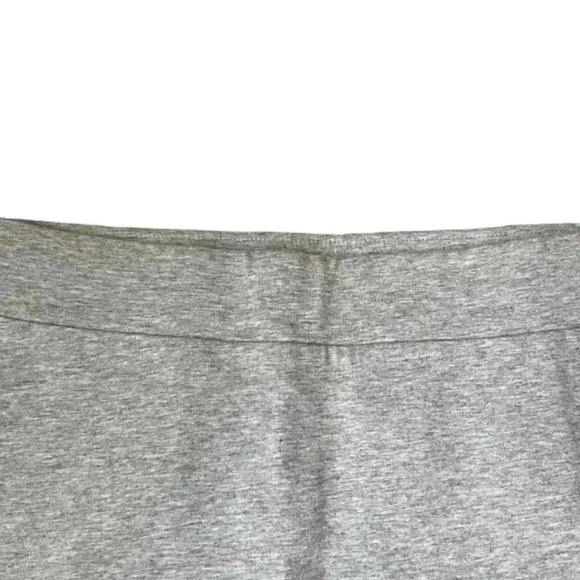 J. Jill Gray Perfect Pima Cotton Short Skirt Size Small Petite A-Line Stretch - Picture 4 of 7